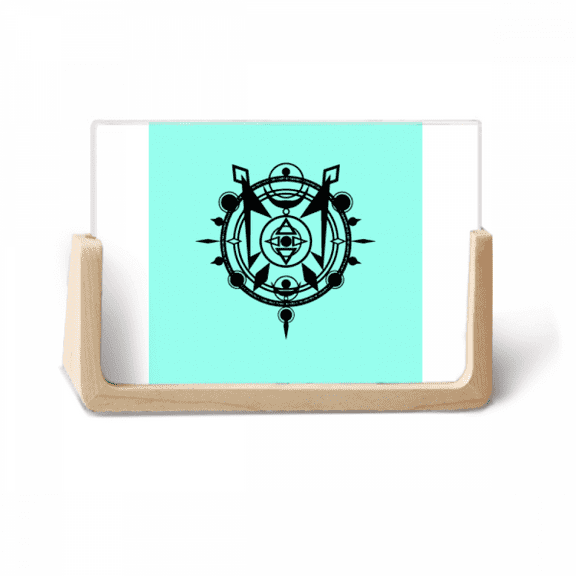 Singular Oddness Imprinting Photo Wooden Photo Frame Tabletop Display