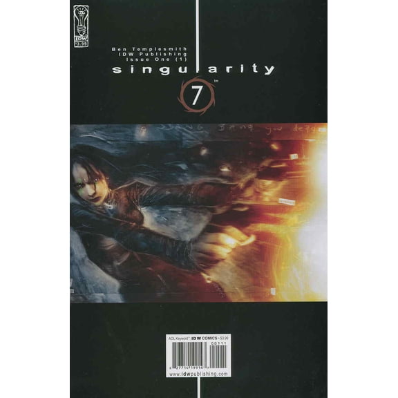 Singularity 7 #1 VF ; IDW Comic Book
