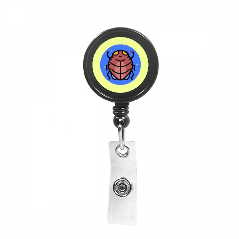 Singularity Bizarrerie Beetle Scarab Retractable Keychain Badge Holder ID Badge