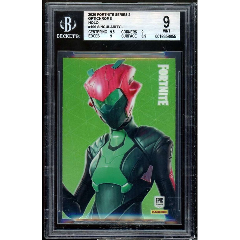 holographic fortnite card Singularity L Card 2020 Fortnite Series 2 USA Optichrome Holo #196