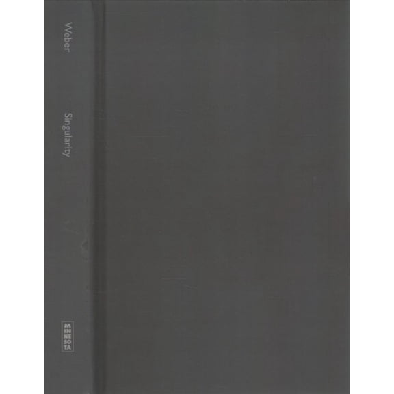 Singularity : Politics and Poetics (Hardcover)
