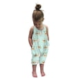 thumbnail image 1 of Sinhoon Baby Girl Sleeveless Backless Strap Print Romper Jumpsuit Playsuit, 1 of 6