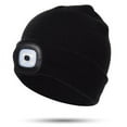 thumbnail image 1 of Sinhoon Child Headlight Cap 4 LED Night Lighting Beanie Hat with Light USB Rechargeable Hat High Brightness Ultra Soft Multipurpose Camping Decoration Clothing Accessories, 1 of 3