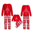 thumbnail image 1 of Sinhoon Christmas Family Matching Pajamas Set Adult Mens Womens Kids Baby Sleepwear Nightwear (Red,3-4T), 1 of 10