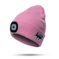 thumbnail image 1 of Sinhoon Fashion Warm Beanie Bluetooth LED Hat Wireless Smart Cap Headset Headphone Speaker for Outside Camping Night Running Fishing, 1 of 9