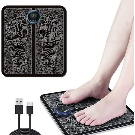 Sinhoon Foot Massager Mat Massage Pad Folding Portable USB Home Use