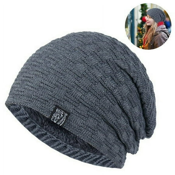 Sinhoon Hat for Men Winter Warm Hats Knit Slouchy Thick Skull Cap