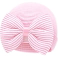 thumbnail image 1 of Sinhoon Newborn Hats for Baby Girls Hospital Hat Baby Girl Bows and Headbands Infant Beanie Nursery Caps, 1 of 6