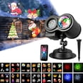 thumbnail image 1 of Sinhoon Ocean Wave Christmas Projector Lights 2-in-1 Moving Patterns with Ocean Wave LED Landscape Lights Waterproof Outdoor Indoor Xmas Theme Party Yard Garden Decorations, 12 Slides 10 Colors, 1 of 10