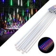 thumbnail image 1 of Sinhoon Outdoor Meteor Shower Lights, Waterproof 30cm 8 Tube 192 LED Falling Snow Lights Christmas String Light for Garden Outdoor Patio Holiday Party Decoration, 1 of 8