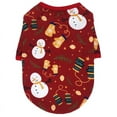 thumbnail image 1 of Sinhoon Pretty Comy Dog Clothes Christmas Pet Clothing for Small Medium Dogs Vest Shirt New Year Puppy Costume, 1 of 6