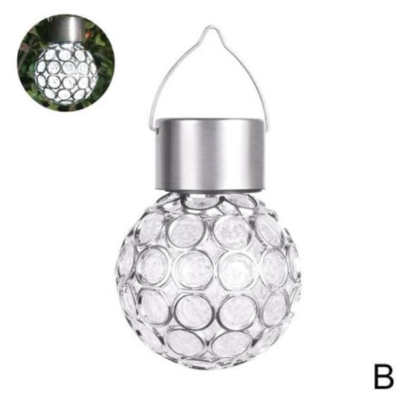 Sinhoon Solar Ball Garden Light, Solar Ball Garden Hang Outdoor Landscape Color Change LED Lamp Walkway Light