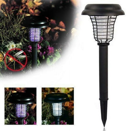 Sinhoon Solar Powered LED Light Pest Bug Zapper Insect Mosquito Killer Lamp Garden Lawn