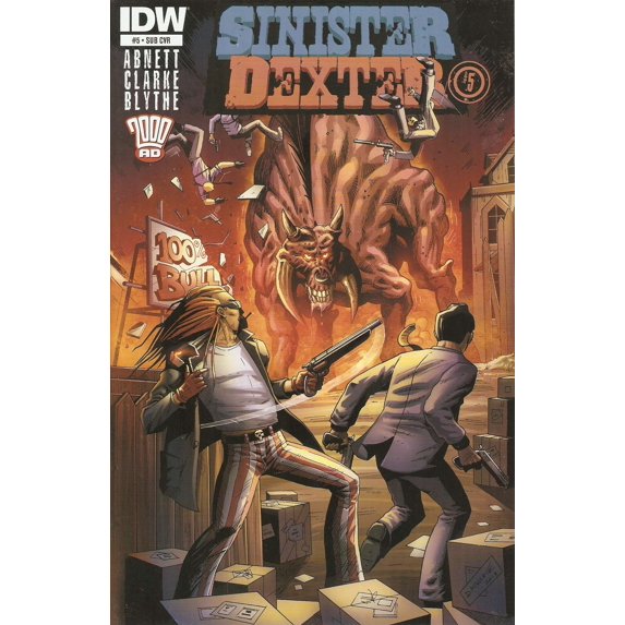 Sinister Dexter (2nd Series) #5A VF ; IDW Comic Book