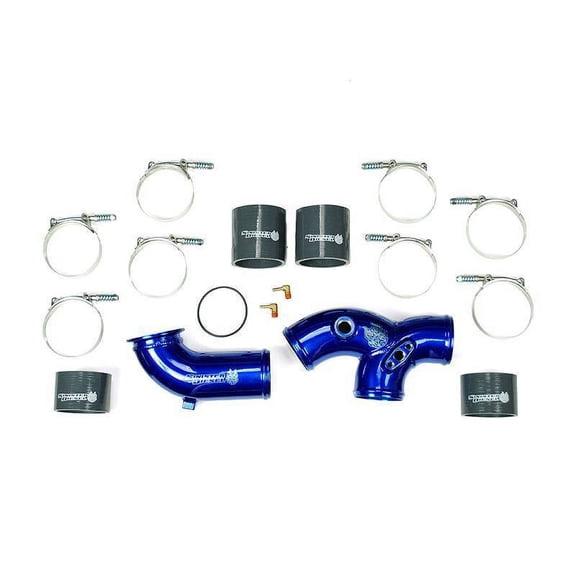 Sinister Diesel Intake Elbow with Boots for 1999.5-2003 Ford Powerstroke 7.3L