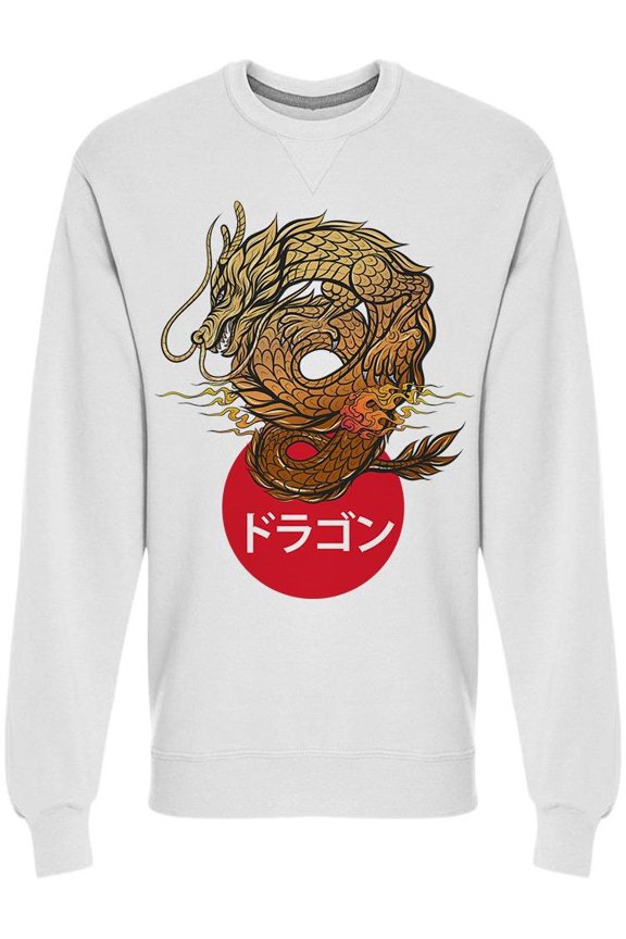 Sinister Dragon Sweatshirt Men -Image by Shutterstock, Male x-Large