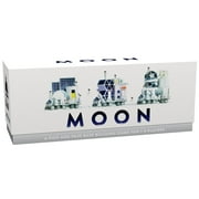 Sinister Fish Games Moon - A Lunar Competitive Sci-Fi Board Game, A Pick & Pass Base-Building Game for 1-5 Players, Ages 10+