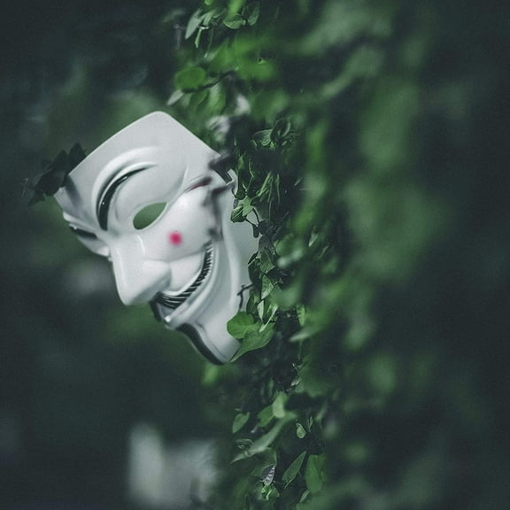 Sinister Hacker Face Mask for Costume Events