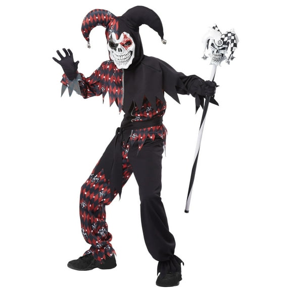 Sinister Jester Child Costume