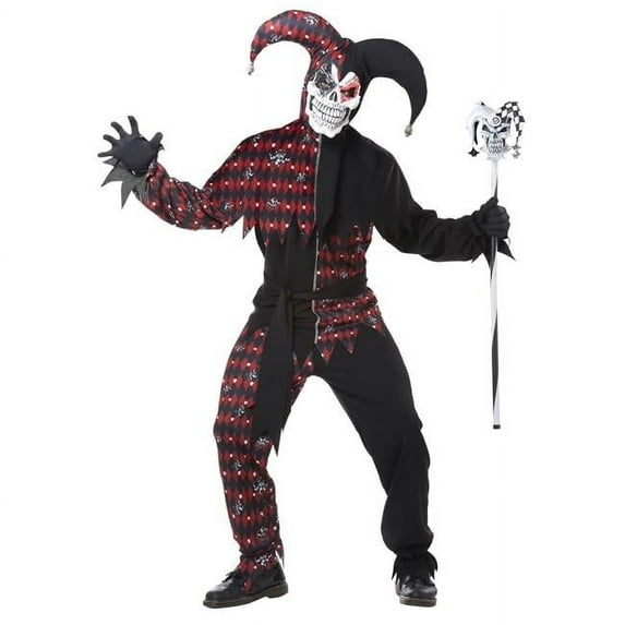 Sinister Jester Men\'s Adult Halloween Costume