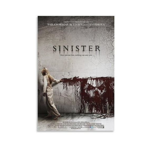 Sinister Movie Poster Canvas Wall Art Prints Poster Photo Picture Painting Posters Room Decor Home Decorative