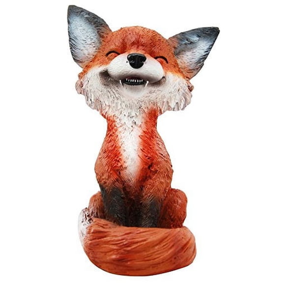 Sinister Pets Collector Item Grinning Sly Fox Decorative Figurine 4.25"H