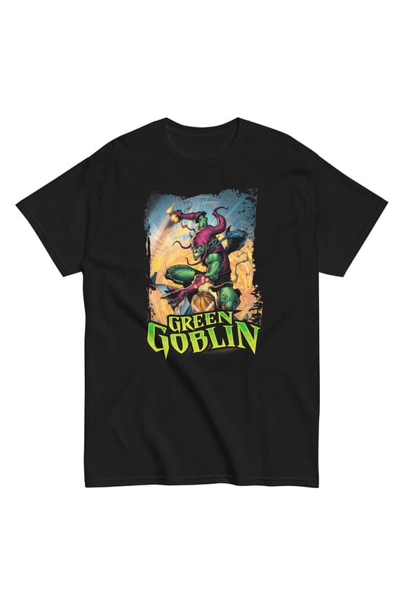 Sinister Pumpkin Comic Style Shirt – Villain Universe Graphic Tee S-3XL