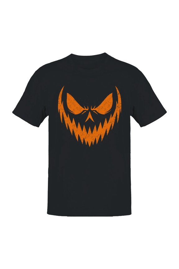 Sinister Pumpkin Face Men's T-shirt