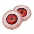 thumbnail image 1 of Sinister Red Vampire Zombie Demon Glass Eyes, 1 of 10