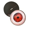thumbnail image 1 of Sinister Scary Red Vampire Sew-On Button Glass Eyes, 1 of 8