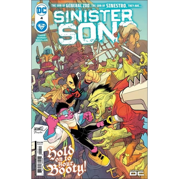 Sinister Sons #4A VF ; DC Comic Book