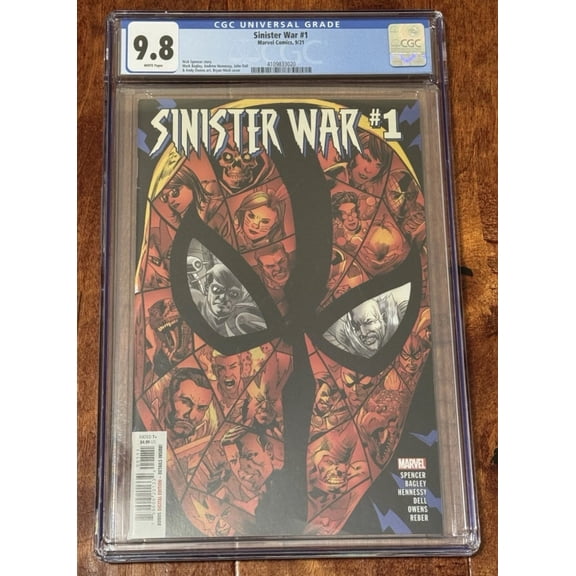 Sinister War #1 - CGC 9.8 Comic Book
