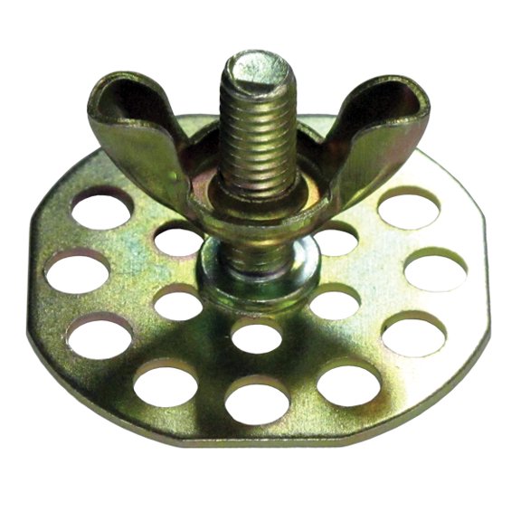 Sink Anchor With Plate Wing Nut -50 sets/bag