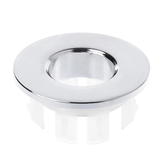Sink Basin Trim Overflow Cover Brass Insert In Hole Round Caps Replacement