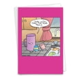 thumbnail image 1 of NobleWorks Funny Mother's Day Greeting Card w/ 5x7 Envelope (1 Card), for Men, Women, Mom Sink Bath C9228MDG, 1 of 7