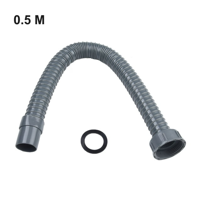 Sink Bottom Tube Flexible Retractable Sink Drain Tube For 45/55mm Joint