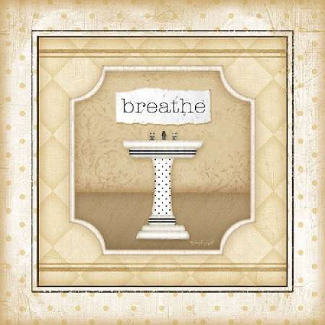 Sink - Breathe Canvas Art - Jennifer Pugh (24 x 24)