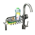 thumbnail image 1 of Sink Caddies and Sponge Holders Faucet Storage Rack Space Aluminum Adjustable Kitchen Sink Sink Sink Sponge Cloth Storage Rack, 1 of 8