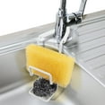 thumbnail image 1 of TEXIJUSO Sink Caddy Sink Sponge Holder - Faucet Rack Shower Tray - Fix Around Faucet-kitchen sponge holder for sink Organizer, 1 of 7