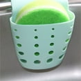 thumbnail image 1 of Sink Caddy Sponge Holder, Gel Sink Saddle Caddy Organizer Rack, Hanging Kitchen Organizer Accessories Rack Double Organizer for Brushes, Sponges, Soap, Utensils - Good Drainage, 1 of 6