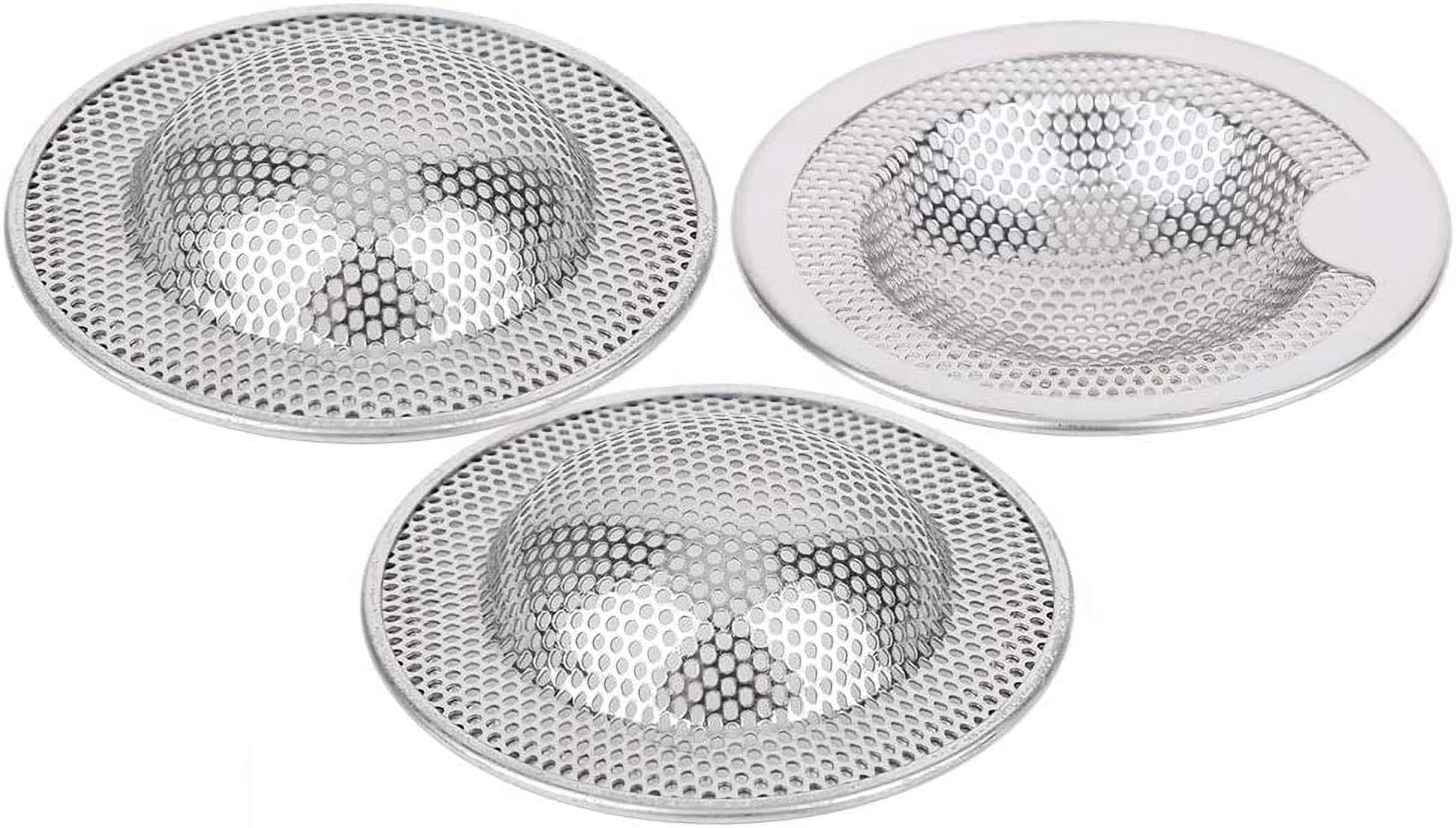 Sink Catcher, Clog Resistant 3pcs Simple Silver Easy To Kitchen Sink ...