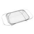 thumbnail image 1 of Over the Sink Colander, Expandable Baskets with Fine Mesh Strainer Handle Stainless Steel Rectangle Kitchen Colanders for Strain Drain Rinse Fruits Vegetables Pasta New Home Essentials, 1 of 5