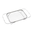 thumbnail image 1 of Over the Sink Colander, Expandable Stainless Steel Sink Strainer Basket, Adjustable Kitchen Essentials Vegetable Washing Basket, Rust-Proof, Space-Saving Kitchen Gadgets with Elevated Feet, 1 of 5