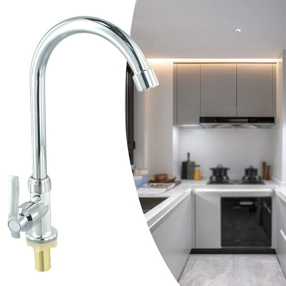 Sink Cold Taps Faucet Kitchen Sink Faucet Single Lever Hole Tap Cold Water