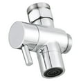 Sink Diverter Brass Faucet Diverter Valve 22mm 3 Way Faucet Splitter ...