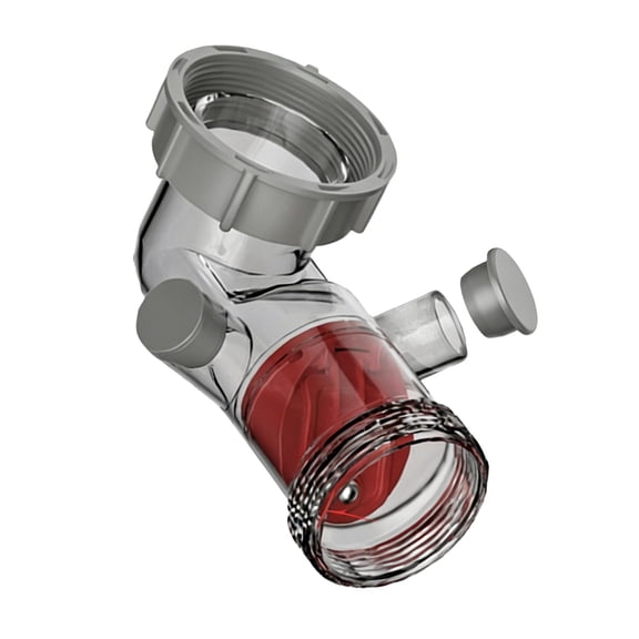 Sink Drain Backflow Preventer Curved Tube Anti for Kitchen Bathroom Use
