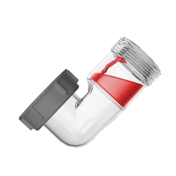 Sink Drain Backflow Preventer Fast Connection Curved Tube Anti Blocking Sink Drain Check Gate For Sinks
