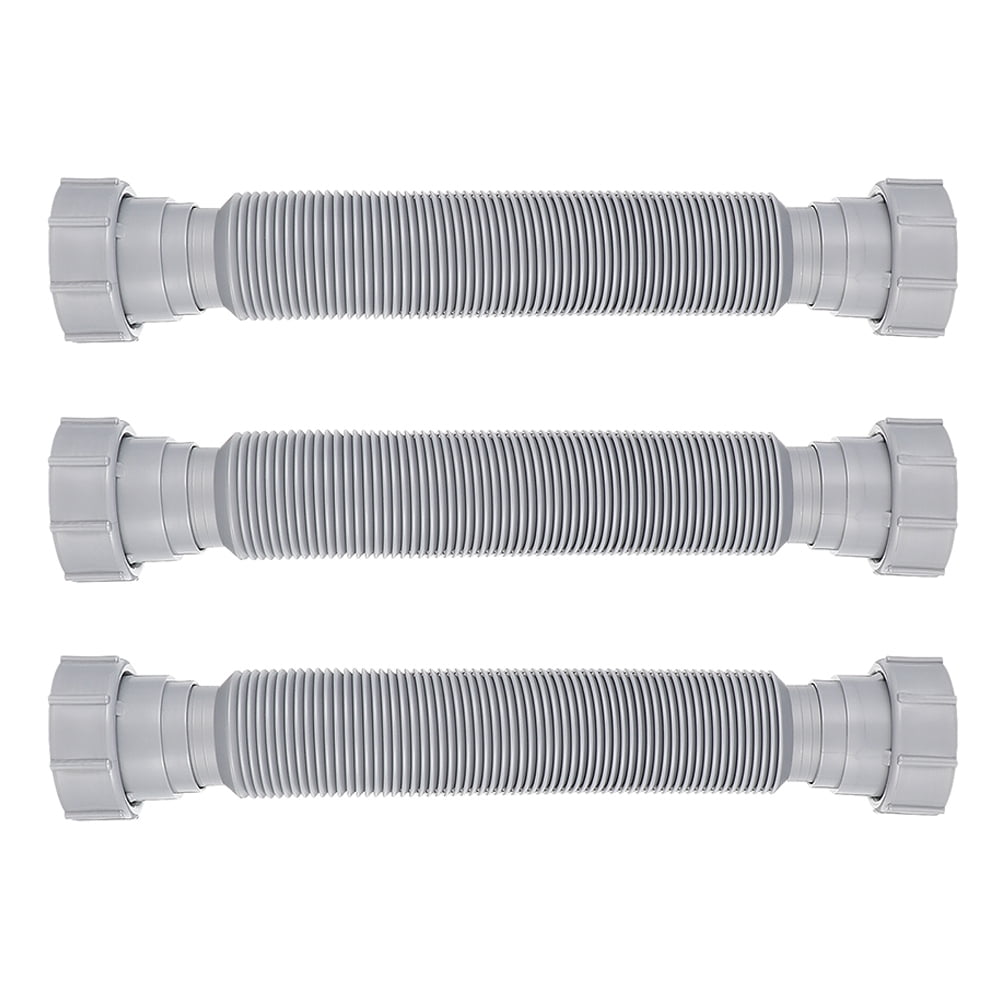 Sink Drain Connecting Pipe Flexible Tub Drain Pipe Adjustable Kitchen