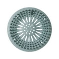 thumbnail image 1 of Sink Drain Hair Catcher Stopper, Bathtub and Shower Drain Strainer Cover, Universal Anti-Clog Mesh Screen for Bathroom and Kitchen Sink(Blue), 1 of 5