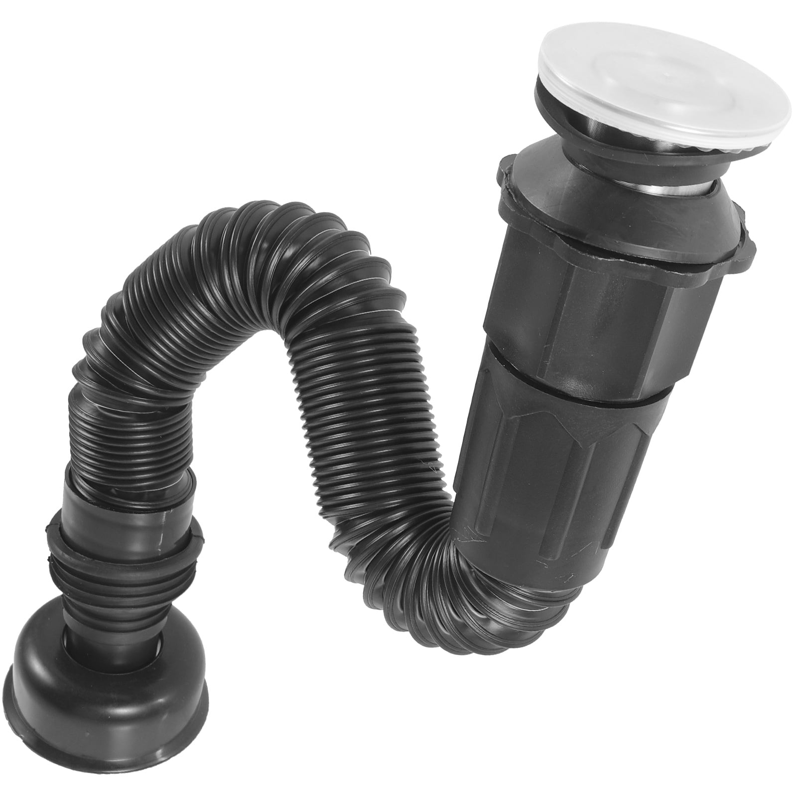 Sink Drain Pipe Hose Bathroom Flexible Drain Down Hose Kitchen Sink ...